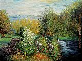 Claude Monet Corner of the Garden at Montgeron painting